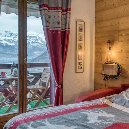 Studio Cosy Coin-Nuit Proche Centre - Vue Splendide Saint-Gervais-les-Bains Exterior photo